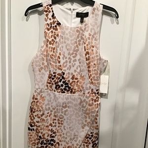 Animal print shift